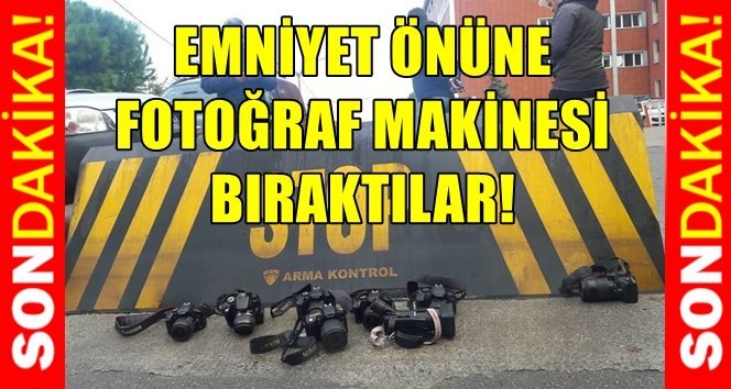 Gazeteciler emniyette…