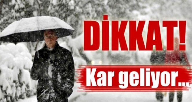 Kuvvetli geliyor…AFAD’dan uyarı…