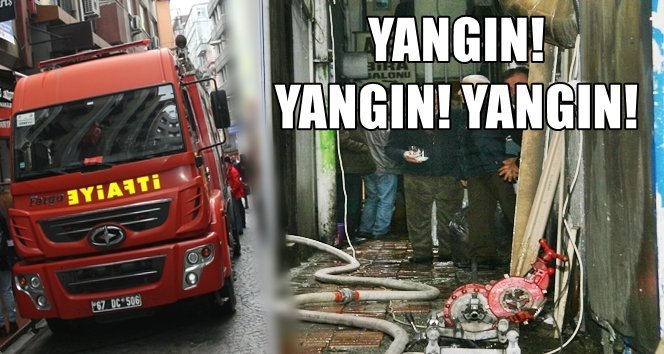 Zonguldak’ta yangın…