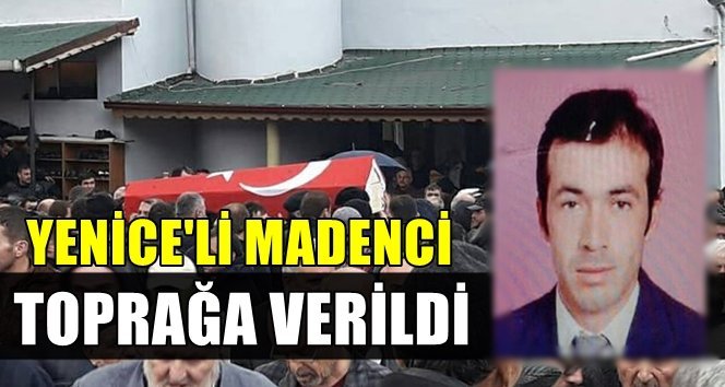 Maden Şehidi Cafer Tepebaşı son yolculuğuna uğurlandı…
