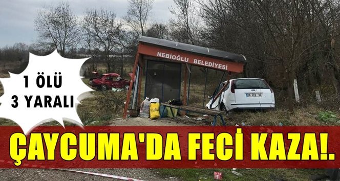 Kafa kafaya çarpıştılar; 1 Ölü, 3 Yaralı…