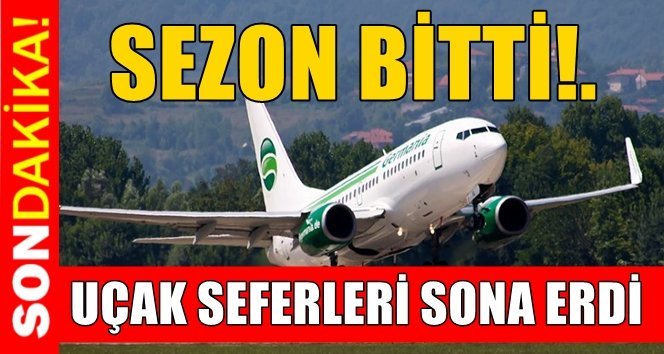 240 uçakla 2017 sezonu kapandı…