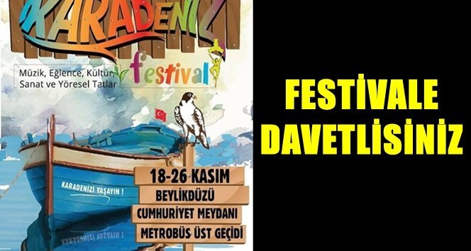 Festival başlıyor…