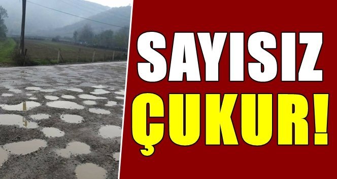 Çaycuma’daki köstebek çukurları…