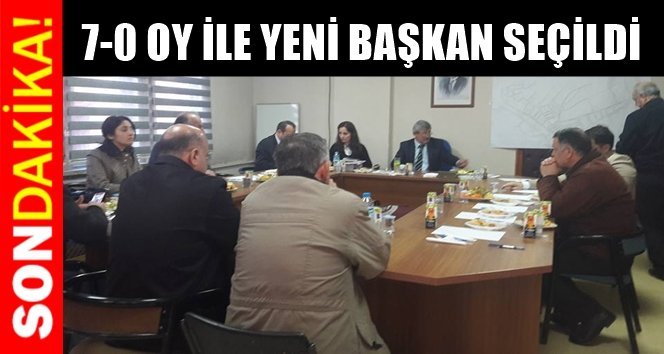 Gökçebey Belediyesi’nde Başkan seçimi tamamlandı…
