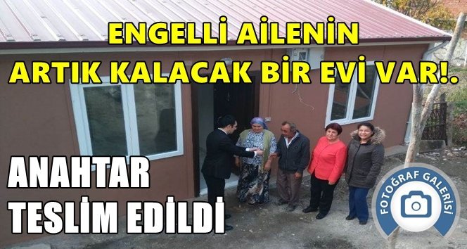 Kaymakamlık ihtiyaç sahibi aileyi sevindirdi…