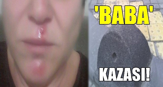 Kaldırım “Baba”larına takıldı, olanlar oldu!.