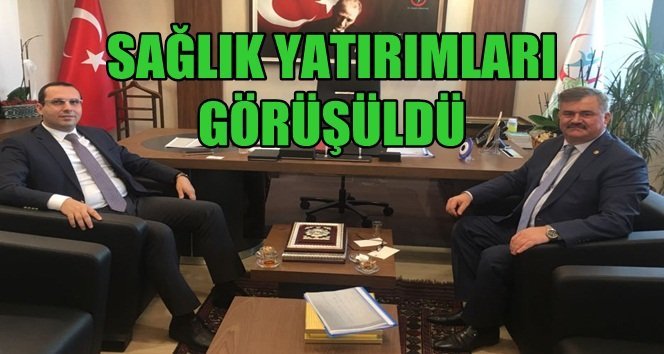 Sağlık yatırımları ve doktor eksiklikleri görüşüldü…