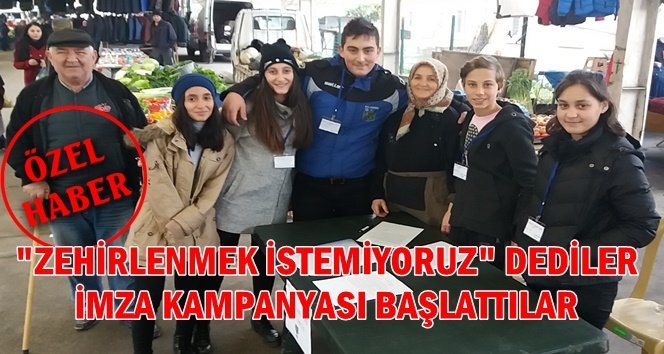 Çatalağzı Gençlik Meclisi alanlara indi, destek istedi…