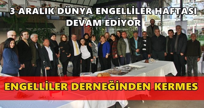 Kermes etkinliğinde bir araya geldiler…