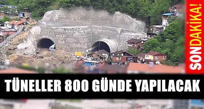 Mithatpaşa Tüneli yapımına tekrar başlandı…