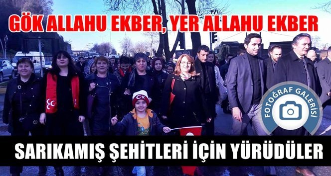 Gençlik şühedanın izinde…