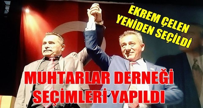 2 aday yarıştı, galibi Çelen oldu…