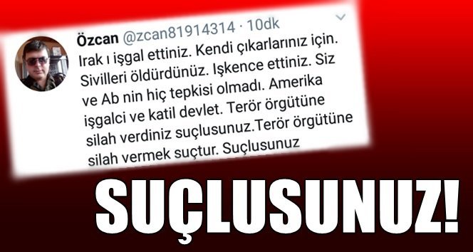 Zonguldaklı vatandaş ABD Dış İlişkiler Bakanı Sözcüsüne sert çıktı!.