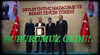 Zonguldaklı 15 Temmuz Gazisine madalya…