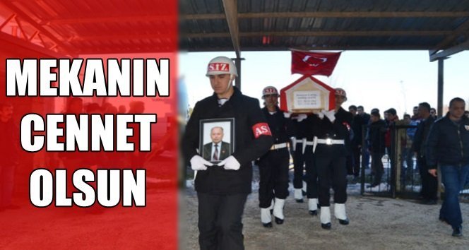 Gazimizi son yolculuğuna uğurladık…