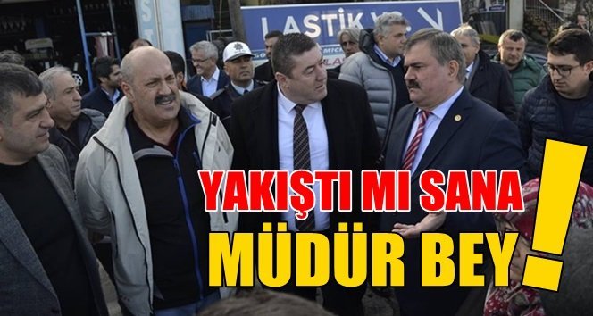Kılık kıyafetine uymayan MÜDÜR!