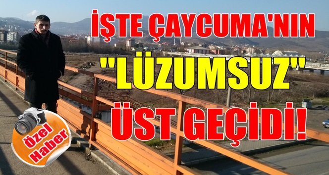 Gittik, gördük, inceledik ve tespit ettik!. LÜZUMSUZ!…
