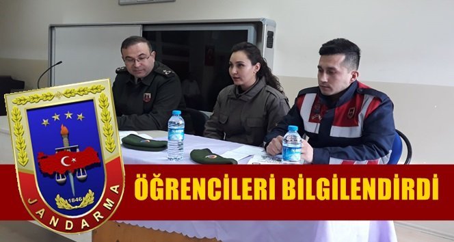 Jandarma öğrencilere meslek tanıtımı yaptı…