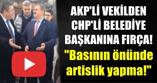 Çaturoğlu’ndan Tekin’e fırça!…