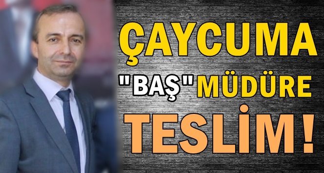 İşte Çaycuma’nın yeni Milli Eğitim Müdürü…