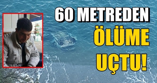 Türkali’de feci kaza!. 33 yaşındaki genç denize uçtu!.