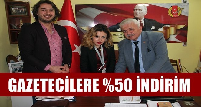 Gazetecilere sağlıkta indirim…
