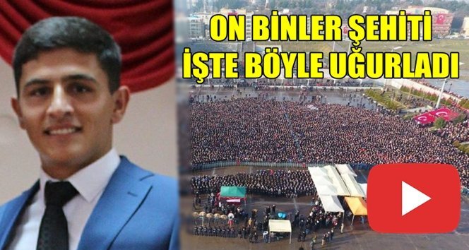 Karabüklü şehit askeri onbinler uğurladı…