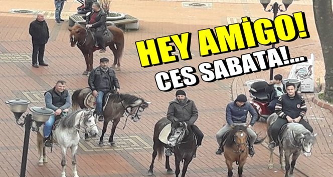 İşte Çaycuma’nın atlı kovboyları!.