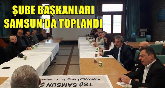 Şirin Başkan ve ekibi Samsun’da…