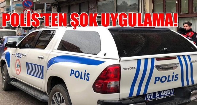 Polis; “Oradayız” diyerek arama yaptı!