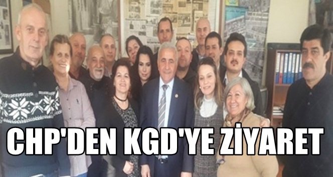 Başkan Zaman ve yönetimi KGD’de…