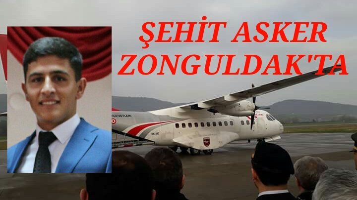 Karabük şehidi Zonguldak’ta…