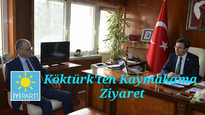 İYİ Parti’den Kaymakam Keçeli’ye ziyaret…