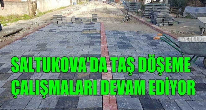 Altyapı çalışmaları sürüyor…