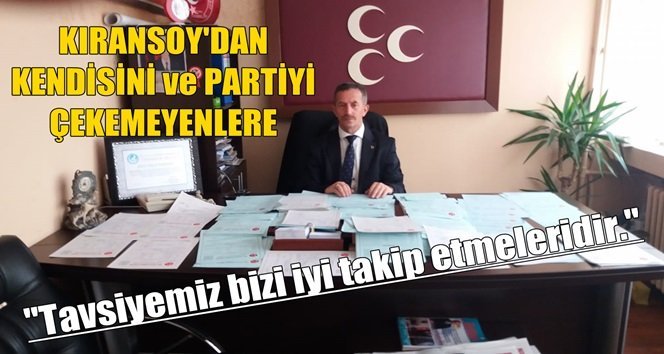 Kıransoy; “MHP Zonguldak merkez ilçe başkanı ne yapıyor?” İşte yanıtı…