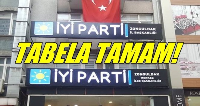 Tabela takıldı, Genel Başkan beklenmeye başlandı!.