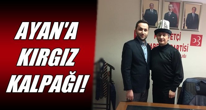 Geleneksel Kalpağı taktı!…