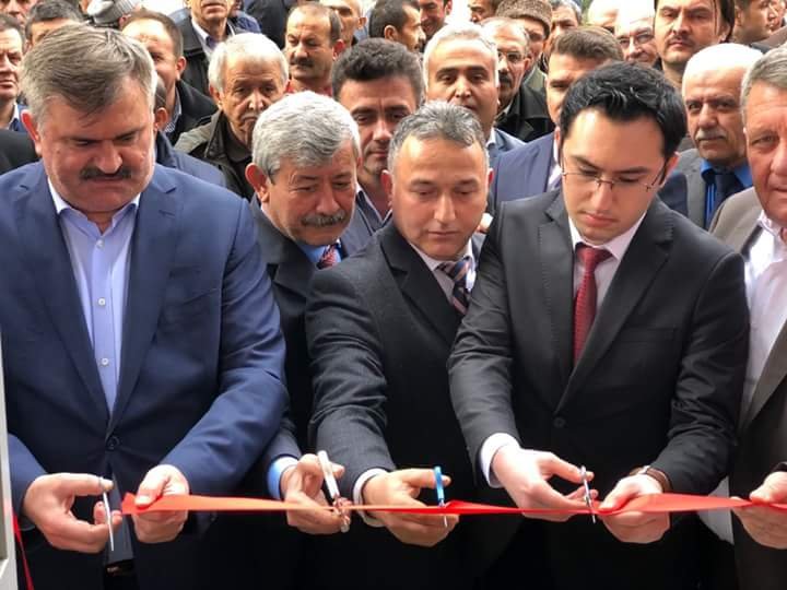 Gökçebey muhtarlar derneği binasının açılışı yapıldı