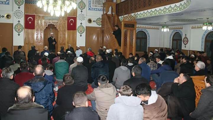 Çaycuma’da şehitler için dua edildi…