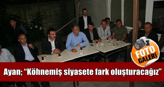 MHP Milletvekil adayı Ayan’dan Gökçebey ziyareti…