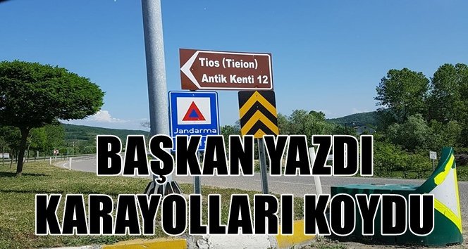 Filyos’un Antik Kent tabelası koyuldu…