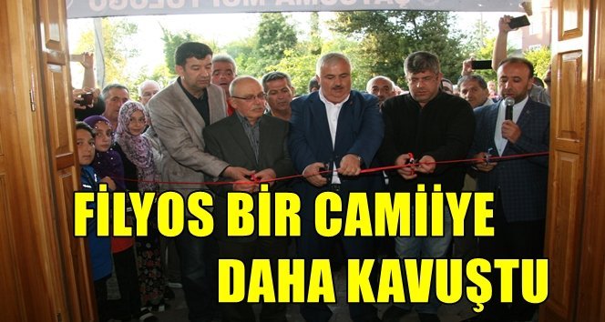 Filyos Cumayan Mahallesine hayırseverlerden camii…
