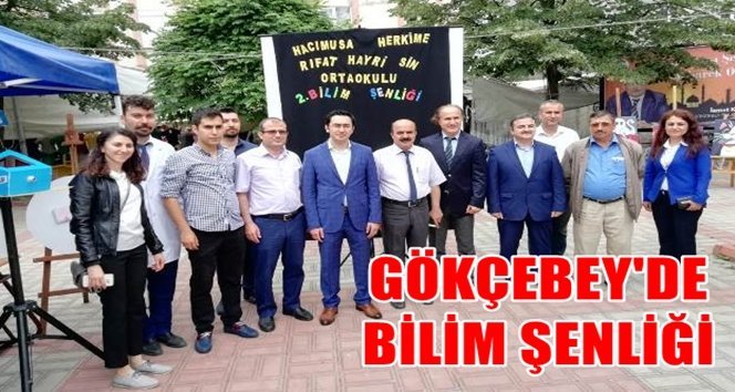 Bilim şenliği etkinliği…