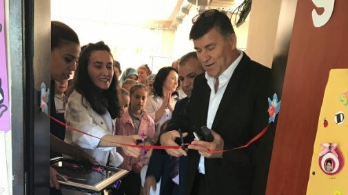 Türkali’de miniklerin yıl sonu dönem sergisi açıldı