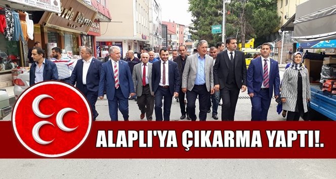 MHP’den Alaplı turu…