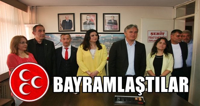 MHP’de bayramlaşma yapıldı, önemli ifadelere yer verildi…