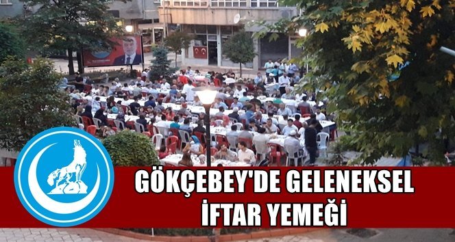 Gökçebey Ülkü Ocaklarından iftar yemeği…