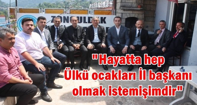 Ülkü Ocaklarında bayramlaşma programı…