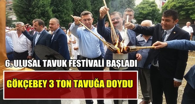 6. Ulusal Gökçebey Teneke Tavuk festivali düzenlendi…